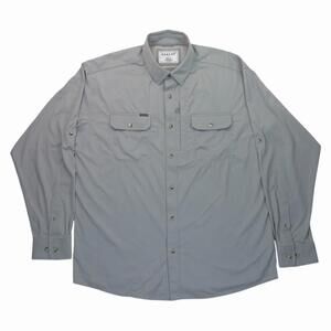 Poncho Shirt Long Sleeve The Original Grey Ghost Performance Nylon UPF 50 XL